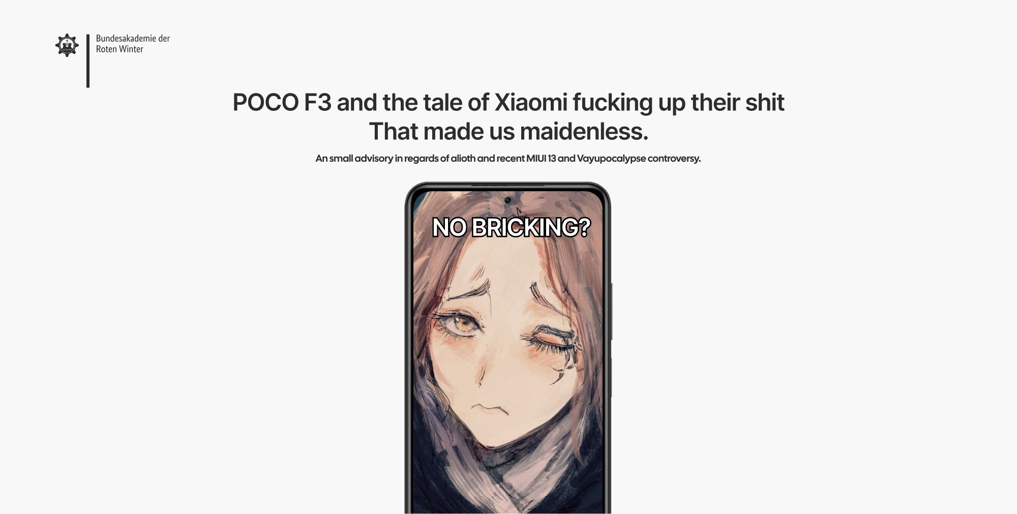 Yes, aliothless.
