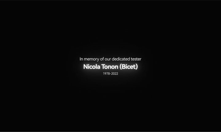 In Mourning of Nicola Tonon (Bicet), our dedicated Task Force member.